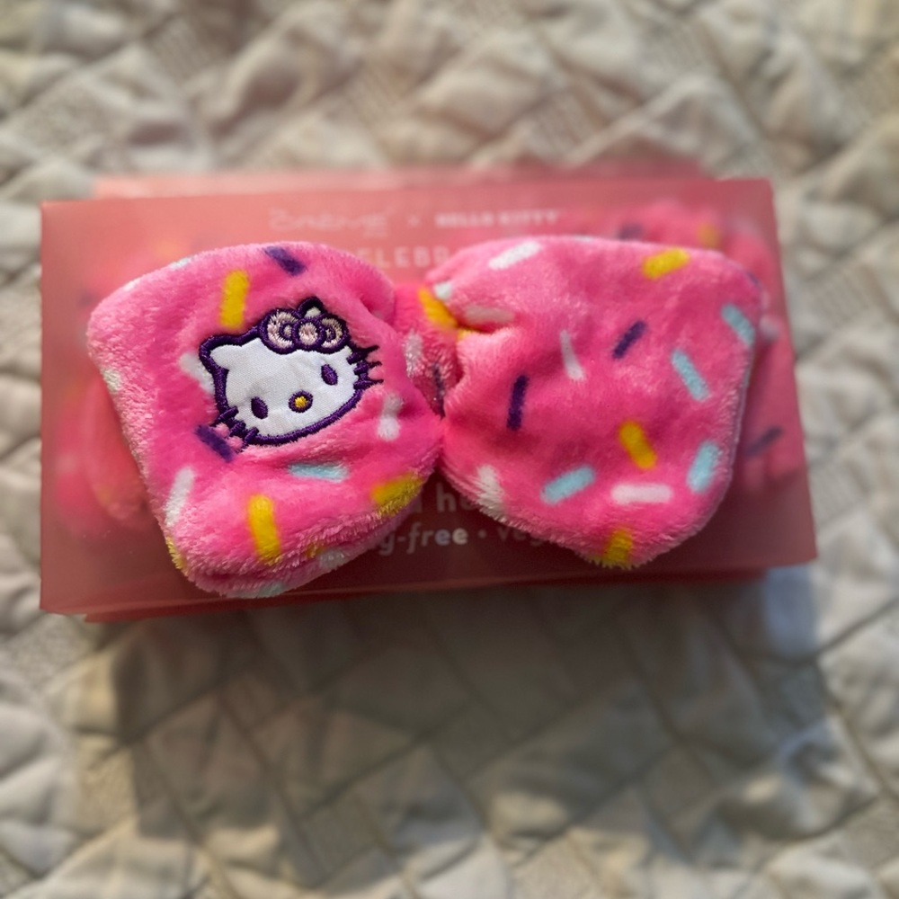 Hello Kitty Pink Plush Headband